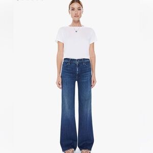 The Hustler Roller Sneak Jeans from Mother